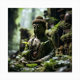 Buddha Series01 Csaba Fikker For Ai Art Depot 9 Canvas Print