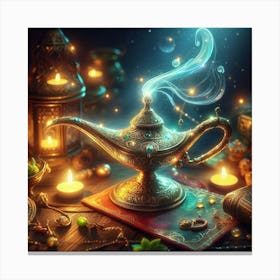 Enchanted Lamp Canvas Print