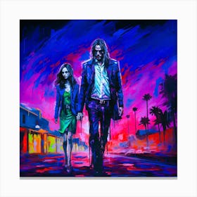 'Night Of The Living Dead' Canvas Print