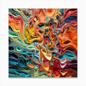 Abstract Painting 89 Canvas Print