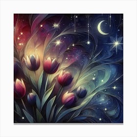 Fantasy tulips 2 Canvas Print