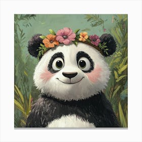 Panda Bear 14 Canvas Print