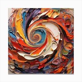 Abstract Painting 15 Canvas Print