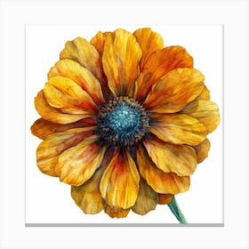 Zinnia 5 Canvas Print