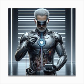 Futuristic Man 58 Canvas Print