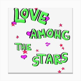 Love Among The Stars Canvas Print