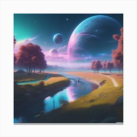 Nebula 10 Canvas Print