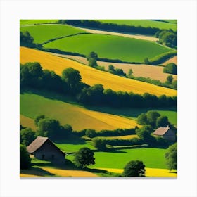 Countryside Stock Videos & Royalty-Free Footage Canvas Print