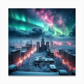 Frozen Echoes 15 Canvas Print