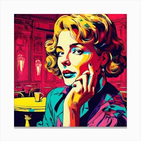 Pop Painting Canvas Print