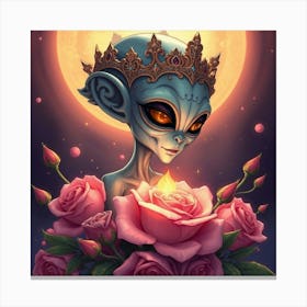 Alien Queen Canvas Print