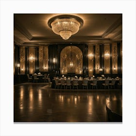 Ballroom 1 Canvas Print