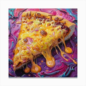 'Slice Of Pizza' Canvas Print