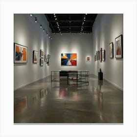 View Of An Gallery Canvas Print