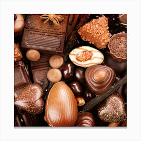 Chocolates Canvas Print