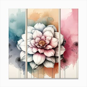 Flower Painting 5 Canvas Print