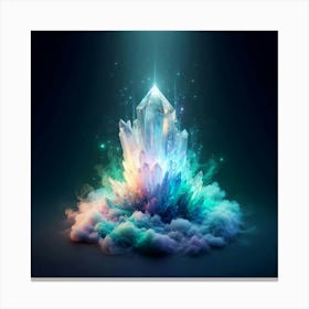 Crystal In The Sky Canvas Print