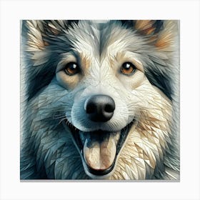 Husky Dog 3 Canvas Print