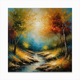 Autumn Forest 5 Canvas Print