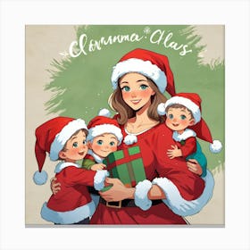 Santa Claus 1 Canvas Print