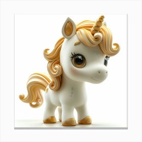 Unicorn Figurine 31 Canvas Print