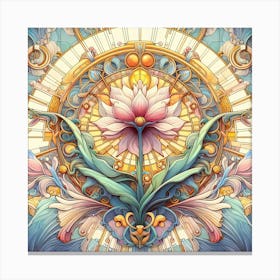 Lotus Flower 3 Canvas Print