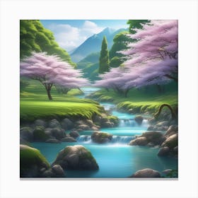 Sakura Blossoms 2 Canvas Print
