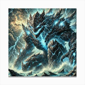 Stormbringer Portrait Updated Canvas Print