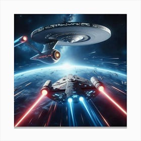 Star Trek 1 Canvas Print