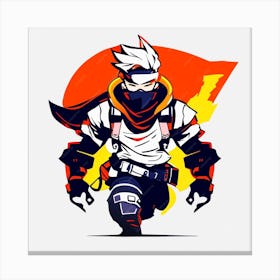 Ninja Ninja, anime print Canvas Print