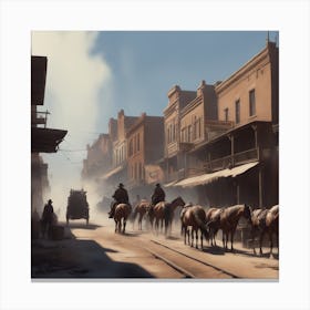 Red Dead Redemption 12 Canvas Print