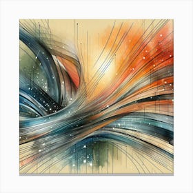 Abstract Painting 4 Canvas Print