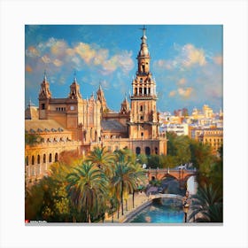 Seville Cathedral 2 Canvas Print