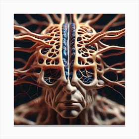 Brain And Nerves 2 Canvas Print