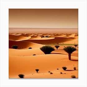 Desert Landscape - Desert Stock Videos & Royalty-Free Footage 11 Canvas Print