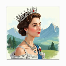 Young Queen 1 Canvas Print