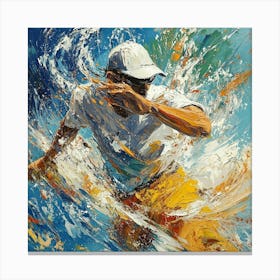 Surfer Art 3 Canvas Print