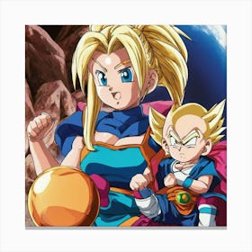 Dragon Ball Super 85 Canvas Print