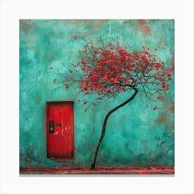 Red Door 10 Canvas Print