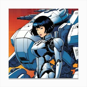 Ghost In The Shell 2 Canvas Print