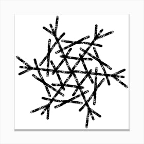 Snowflake 52 Canvas Print