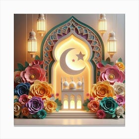 Islamic Ramadan 2 Canvas Print