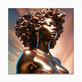 Beautiful Nubian Woman Canvas Print