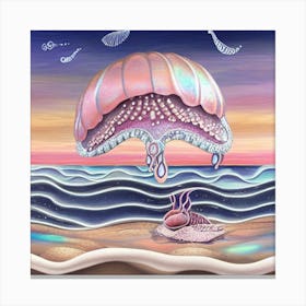 Jellyfish Canvas Print