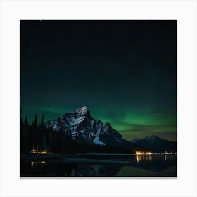 Default Canada In Night 0 (1) Canvas Print