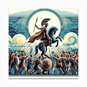 300 Spartans Canvas Print