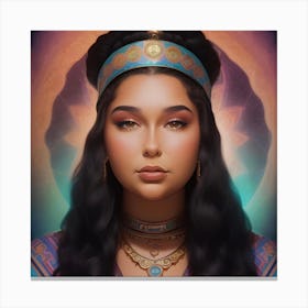 Egyptian Goddess 3 Canvas Print