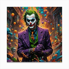 Joker 472 Canvas Print