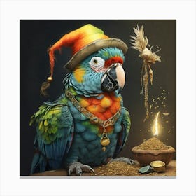 Parrot 41 Canvas Print