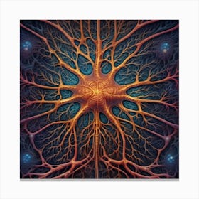 Neuron Canvas Print